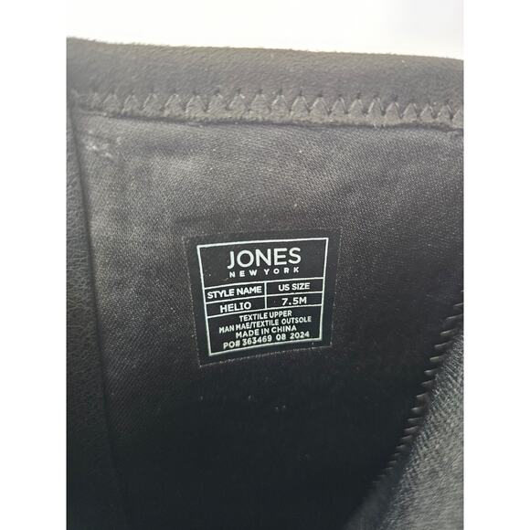 Jones New York Helio Ankle Ornament Dress Boots Black Size 7.5M NWT - Picture 5 of 6